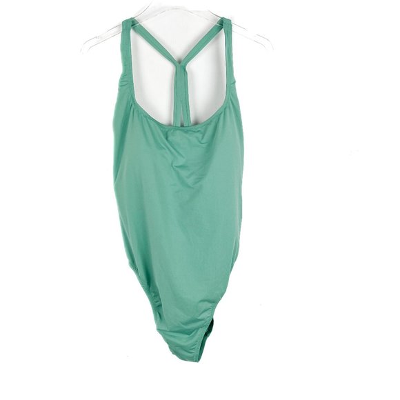 NWT Andie Swim The Marina One Piece Swimsuit Flat Green Plus Size XXXL NEW - Picture 2 of 14